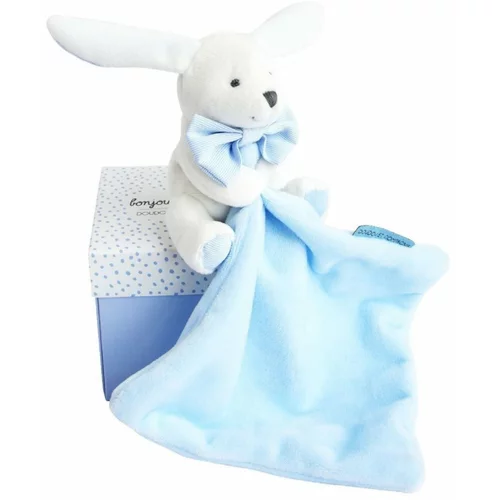 Doudou Gift Set Blue Rabbit darilni set za otroke od rojstva 1 kos