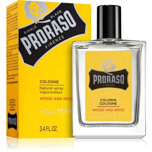Proraso Wood &amp;amp; Spice kolonjska voda 100 ml za mo&amp;scaron;ke Slike