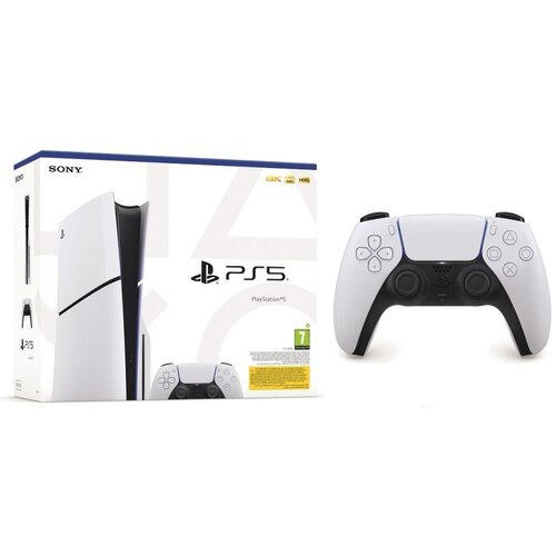 Playstation igralna konzola d chassis + PS5 dualsense - bela Cene