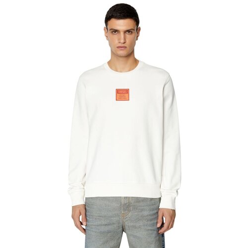 Diesel Sweatshirt - S-GINN-E2 SWEAT-SHIRT white Slike