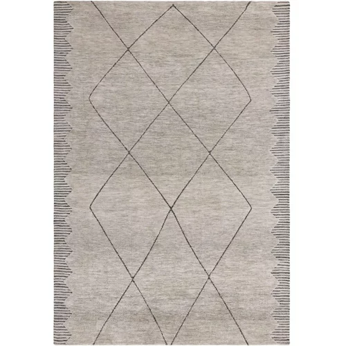 Asiatic Carpets Svetlo siva preproga 160x230 cm Mason –