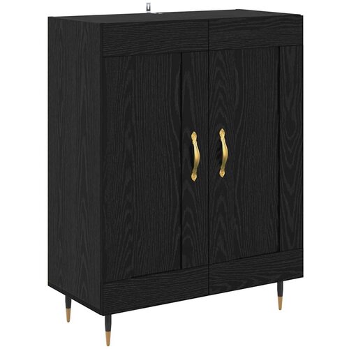  Highboard 2 kom. Crni hrast 69,5 x 34 x 180 cm Slike