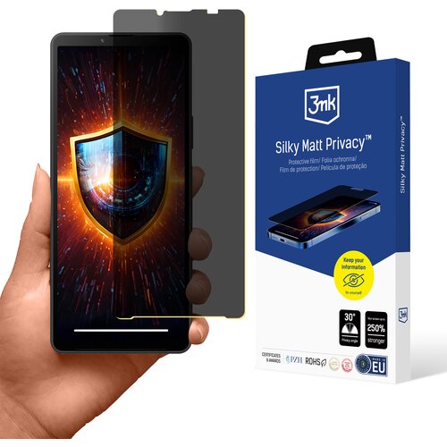 3mk SILKY MATT PRIVACY OVITEK ZA SONY XPERIA 10 V ANTI-BUILD CASE, (21977240) Cene