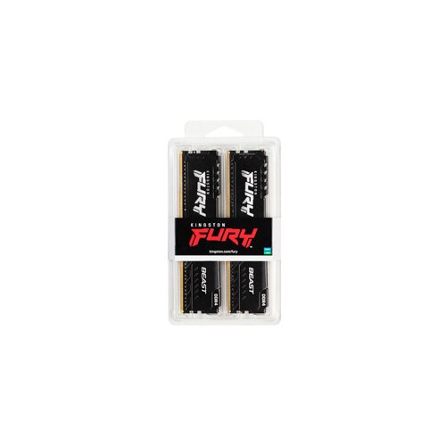 Kingston RAM DDR4 32GB 3200 FURY Beast Black, kit 2x16GB, CL16 KF432C16BBK2/32 Slike