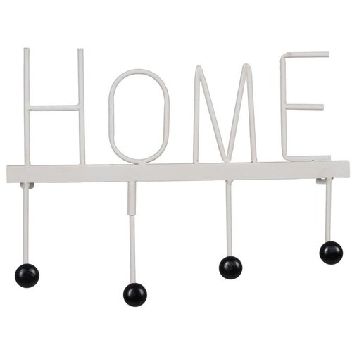 Ixia Bijela metalna zidna vješalica Home – Cijene