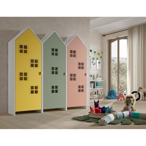Vipack Otro&amp;scaron;ka garderobna omara 173x171,5 cm CASAMI BRUGES &amp;ndash; Slike