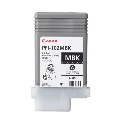 Canon tinta PFI-102, Matte Black Slike