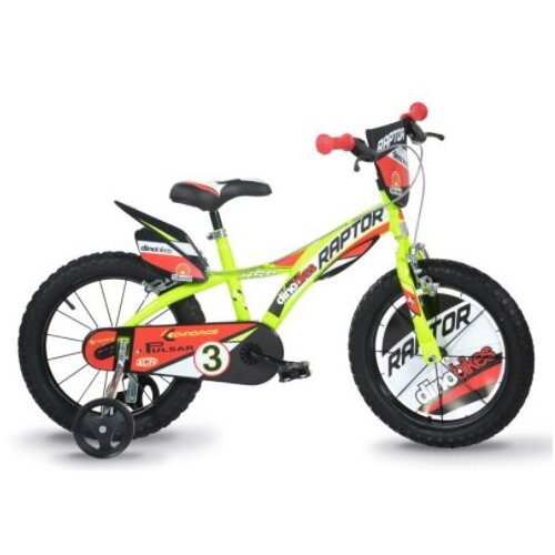 Dino Bikes otroško kolo 16" raptor yellow Cene