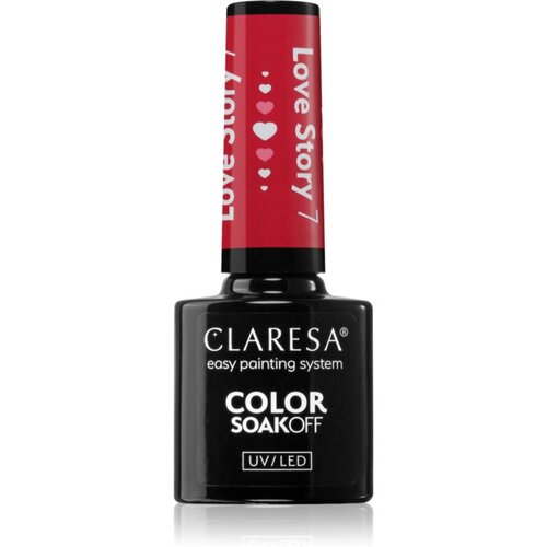 Claresa SoakOff UV/LED Color Love Story gel lak za nokte nijansa 7 5 g Cene