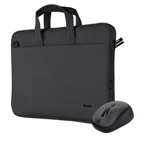 Trust Bologna torba i mi&scaron; set torba za laptop 16&rdquo;, crna silent mi&scaron; Cijene