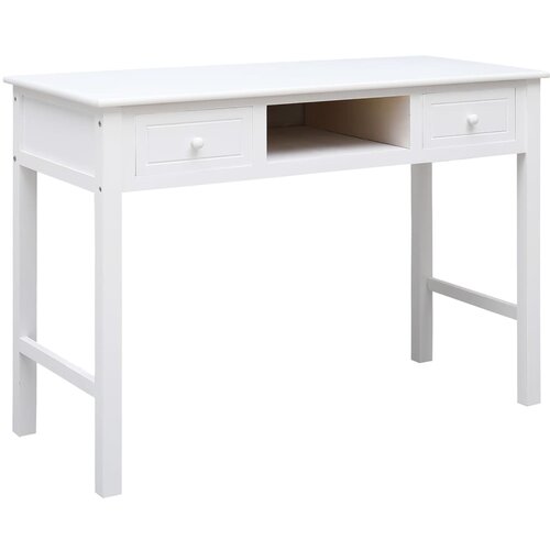 Maison Chic Komoda - Predalnik bela 108x45x76 cm trden les pavlovnije, (21722218) Slike