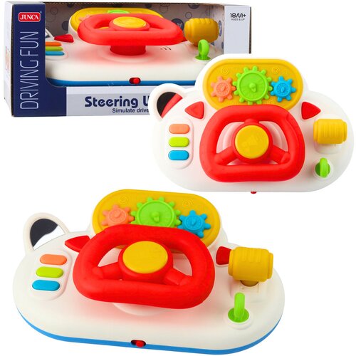  Driving Simulator for Toddlers Interactive Steering Wheel Lights Sounds Cene