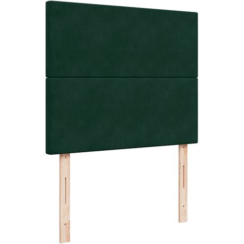Box spring krevet s madracem tamnozeleni 120x200 cm bar&amp;scaron;unasti Slike