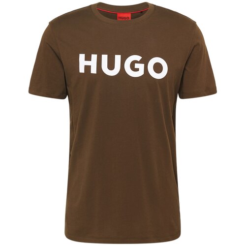 Hugo Majica &amp;#039;Dulivio&amp;#039; temno zelena / bela Slike