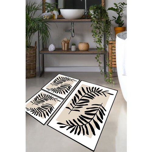  casting multicolor bathmat set (3 pieces) Cene