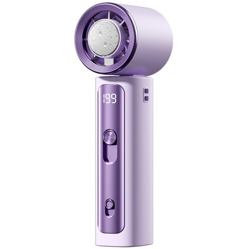 INF Ročni mini ventilator s polprevodni&scaron;kim hlajenjem in LED zaslonom Purple, (5000324879) Cene
