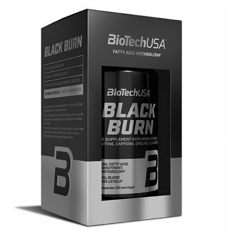 Biotechusa black burn - 90 kapsula Slike