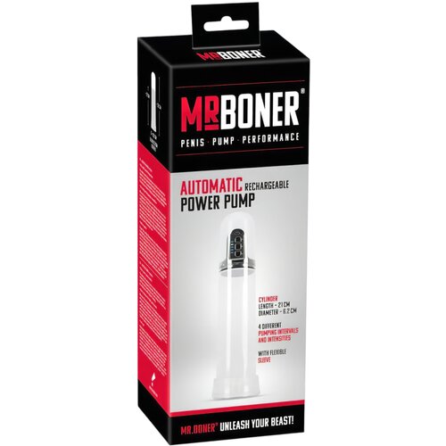 Mister Boner Automatic - brezžična črpalka za penis Cene