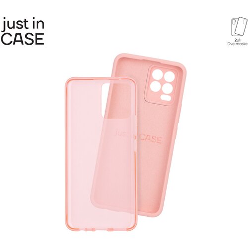 Just In Case 2u1 extra case mix paket pink za realme 8 Slike