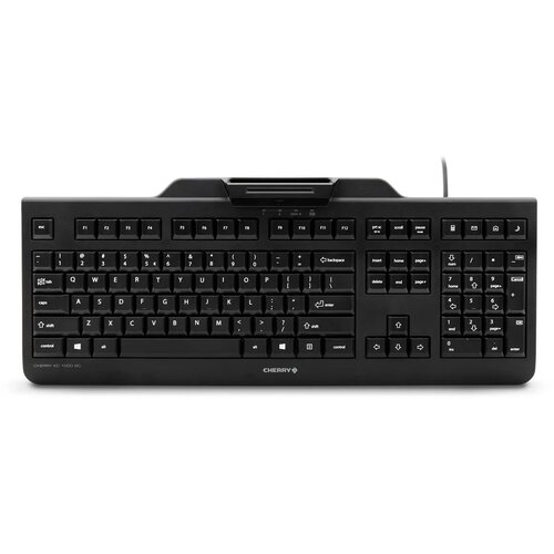 Cherry KC 1000SC tipkovnica sa čitačem Smart kartica, USB, crna Cijene