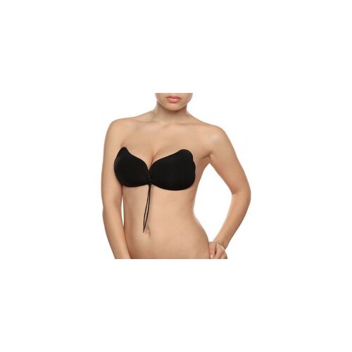 ByeBra Nevidni nedrček Lace-it, črn Slike