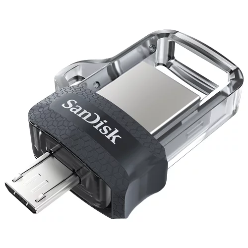 Sandisk Ultra Dual Drive m3.0 16GB Grey &amp; Silver; EAN: 619659149543 - SDDD3-016G-G46