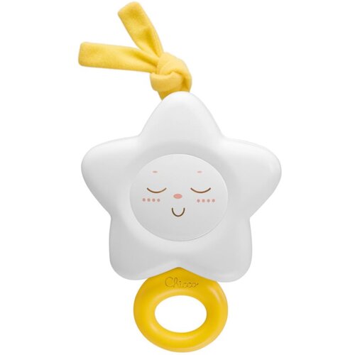 Chicco Classic Star Musical Box viseća igračka kontrastnih boja Star 1 kom Slike