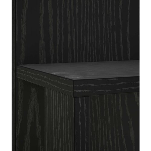  Polica na zidu Crni hrast 59 x 17 x 63 cm Konstruirano drvo Slike