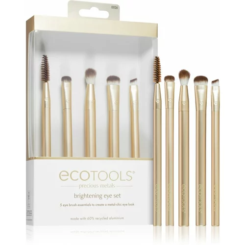 Ecotools Precious Metals Brightening Eye Set kist za šminkanje 1 kom za žene