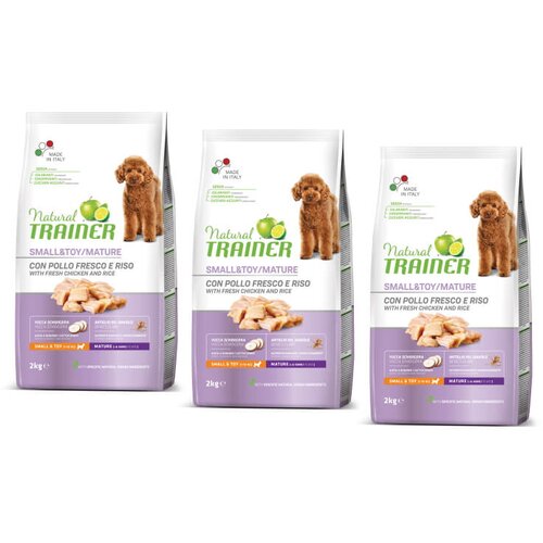 Natural trainer Senior Small - sveži pi&scaron;čanec 3 x 2 kg Cene