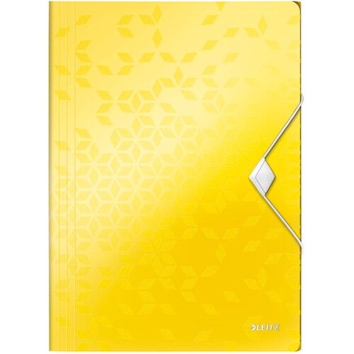  FASCIKL KLAPA S GUMICOM PP A4 WOW LEITZ 45990116 ŽUTI Cene