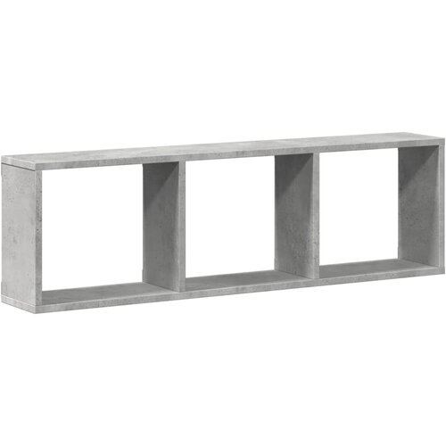 Maison Chic Stenska omarica - Zidna omarica 100x16x30 cm betonsko siva inženirski les iu961, (22063507) Cene