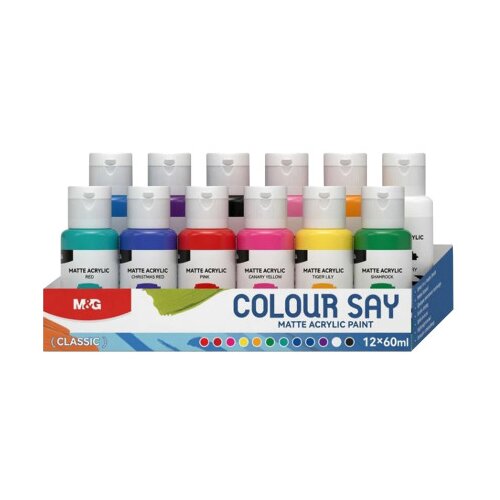 M&G Boje akrilne MATTE 60ml set 12/1 APL976U2 Cijene