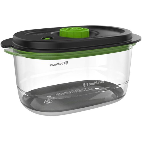 Food Saver FFC022X food storage container Oval Box 1.2 L Black, Transparent 1 pc(s) Cene
