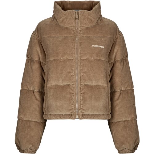 Guess CROPPED PUFFER Bež Cijene