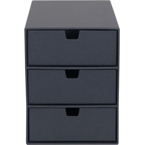 Bigso Box of Sweden tamno siva kutija s ladicama s 3 ladice Ingrid Cijene