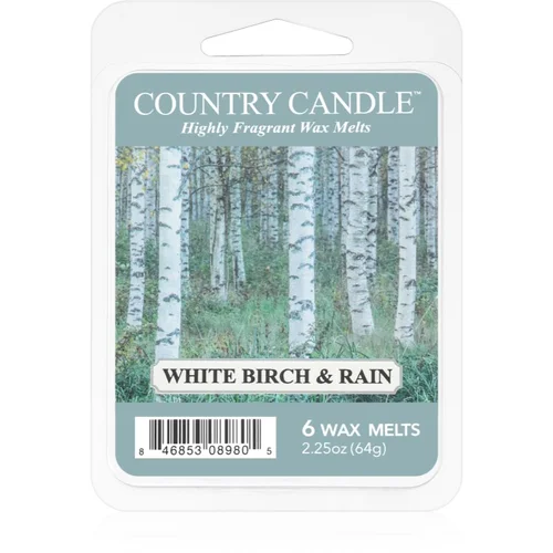 Country Candle White Birch & Rain vosak za aroma lampu 64 g