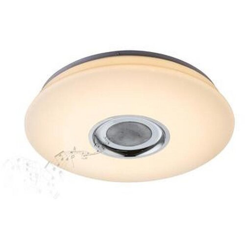 Globo LED stropna svetilka z zvočnikom (18 W, 1.120 lm, 3.000 - 4.500 - 6.000 K, IP20, premer 40, vi&amp;scaron;ina 7 cm, z daljincem) Slike