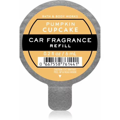 Bath & Body Works Pumpkin Cupcake miris za auto zamjensko punjenje 6 ml