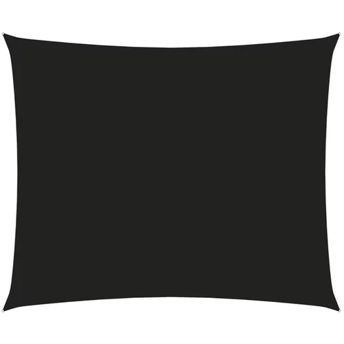  Senčno jadro oksford blago pravokotno 4x5 m črno