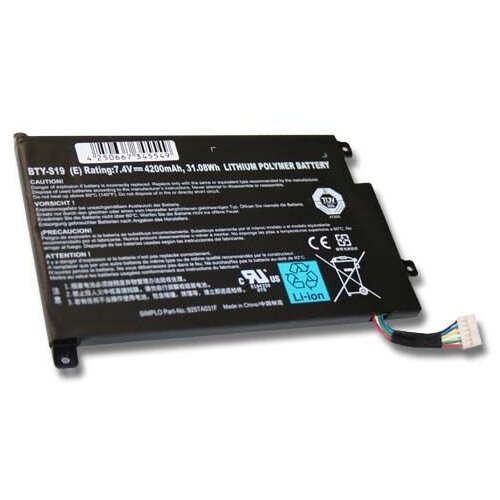 VHBW Baterija za MSI Winpad 110 / 110W, 4200 mAh Slike