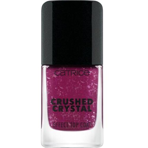 Catrice Effect Top Coat Crushed Crystal nadlak za nohte z bleščicami 10.5 ml odtenek 010 Amethyst Aura Cene