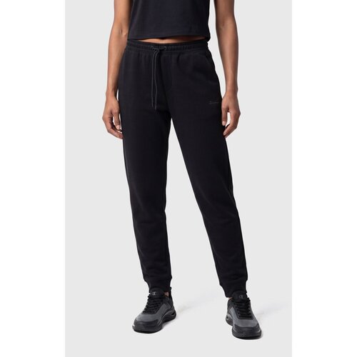 Champion Spodnji deli trenirke Rib Cuff Črna Cene