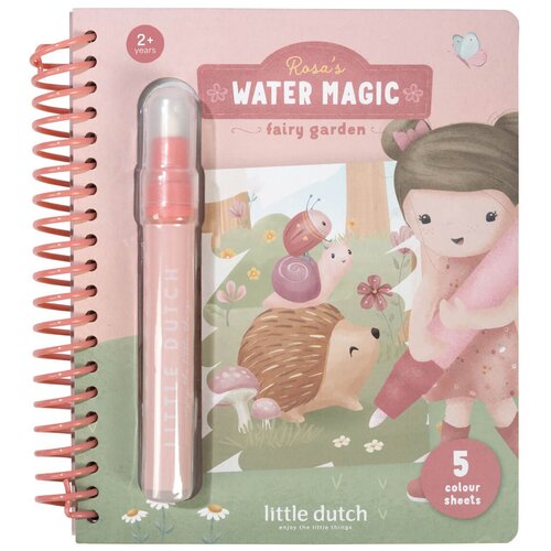 Little Dutch&amp;reg; čarobna vodna pobarvanka rosa fairy garden Slike