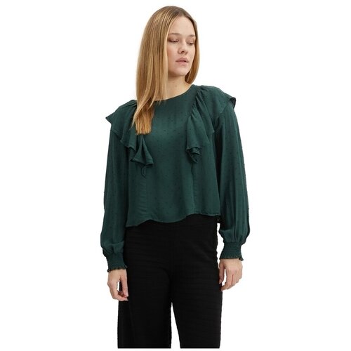 Vila Topi & Bluze Payton Top - Darkest Spruce Zelena Cene