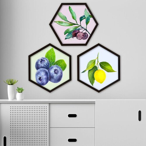 Wallity uramljena slika 6GEN230378016, 35x35 cm, 3 dela Cene