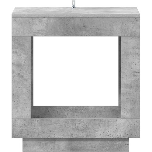  Bocni stol Betonska siva 60 x 40 x 65 cm Konstruirano drvo Slike