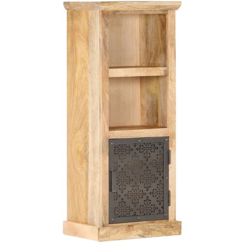 vidaXL Visoka omarica z vrati 45x32x110 cm trden mangov les Cene