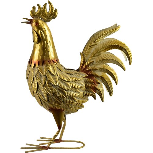 Mondex figura kovinska Cedric 15x42x53 zlata 1kos, (5000329572) Slike