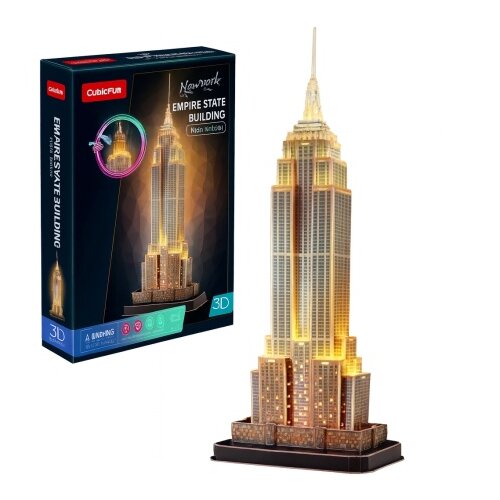 Cubic Fun l539h puzzle empire state building ( CBF205393 ) Cene